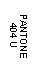 Text Box: PANTONE 404 U